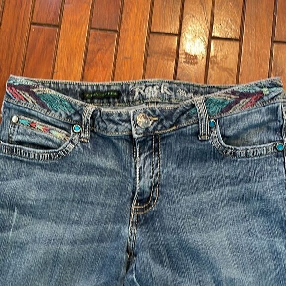 Rock by Wranger Jeans Women's Size 7X34 - Picture 5 of 8